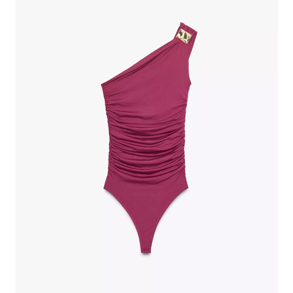 Zara Purple Body Suit